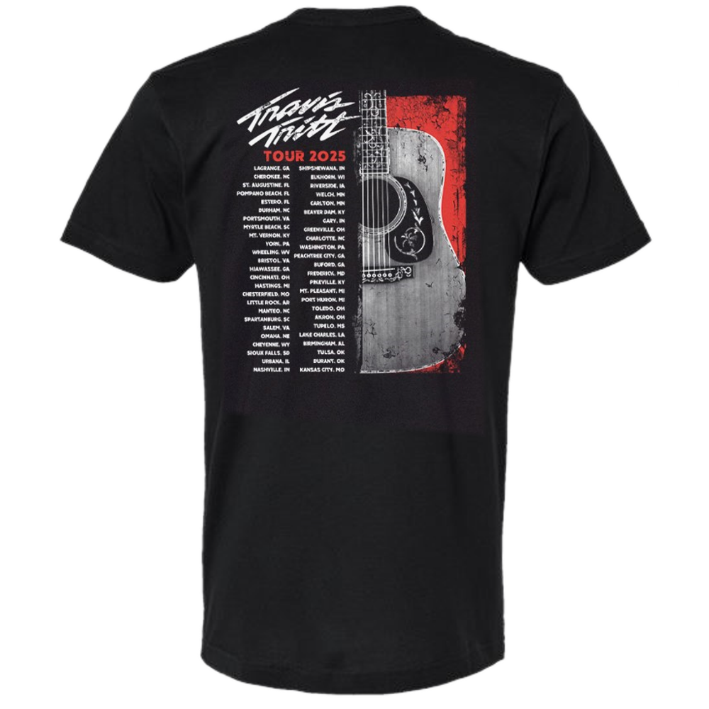 2025 Black Tour Tee