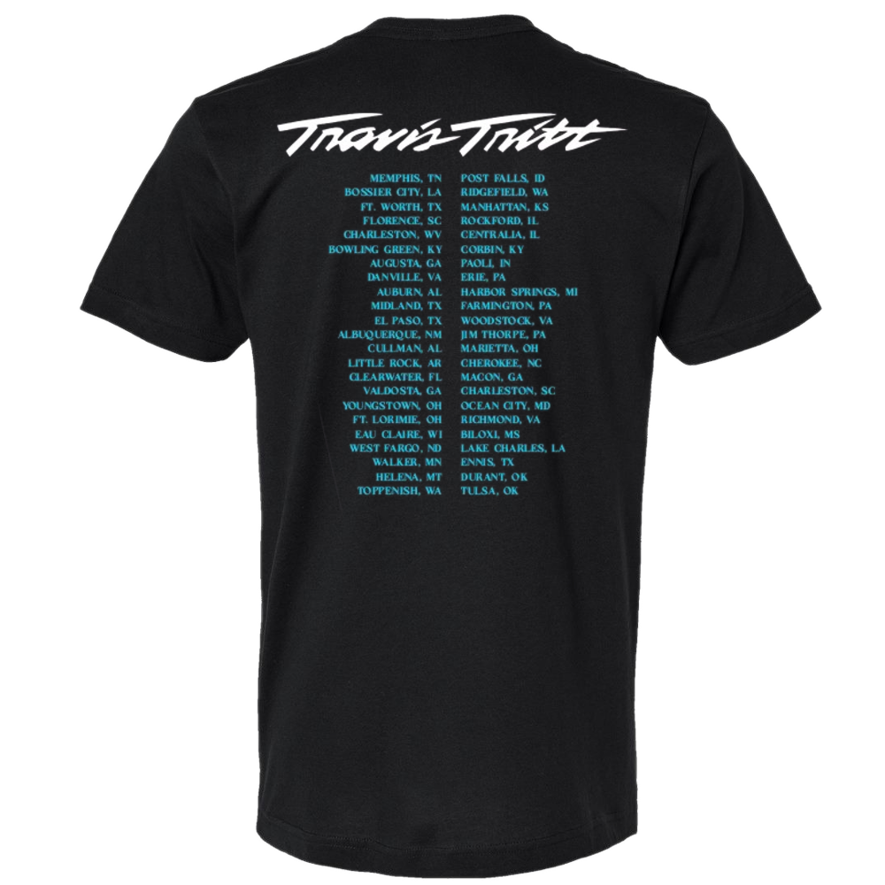 Black Photo Tour Tee
