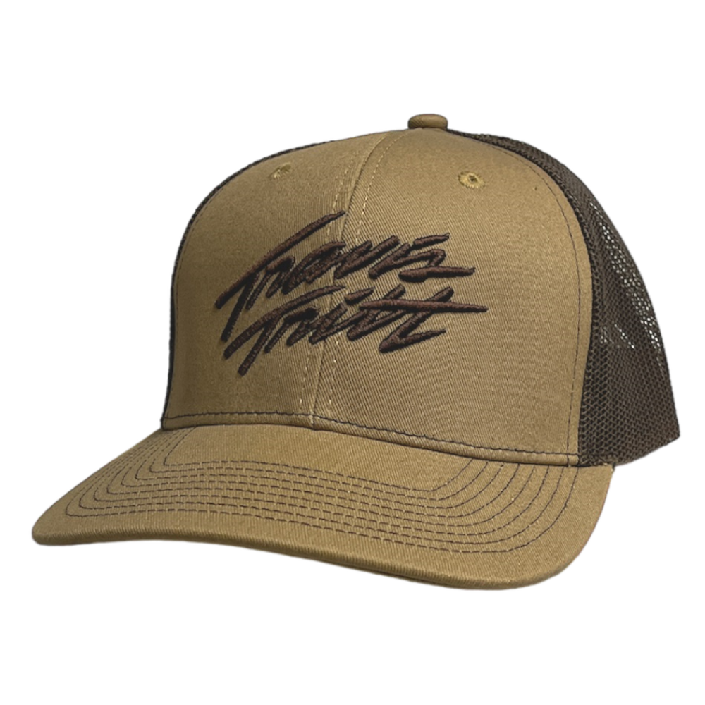 Gold and Brown Ballcap