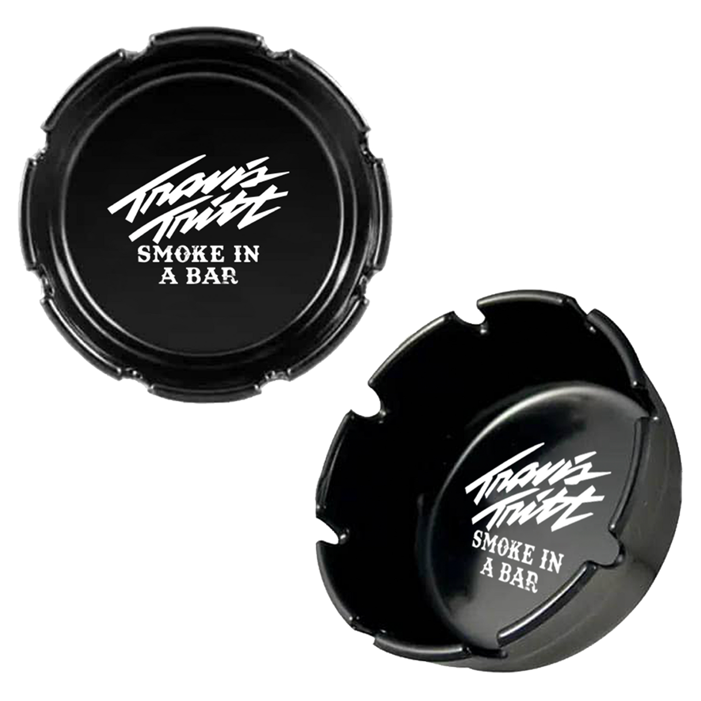 Black Smoke Ashtray