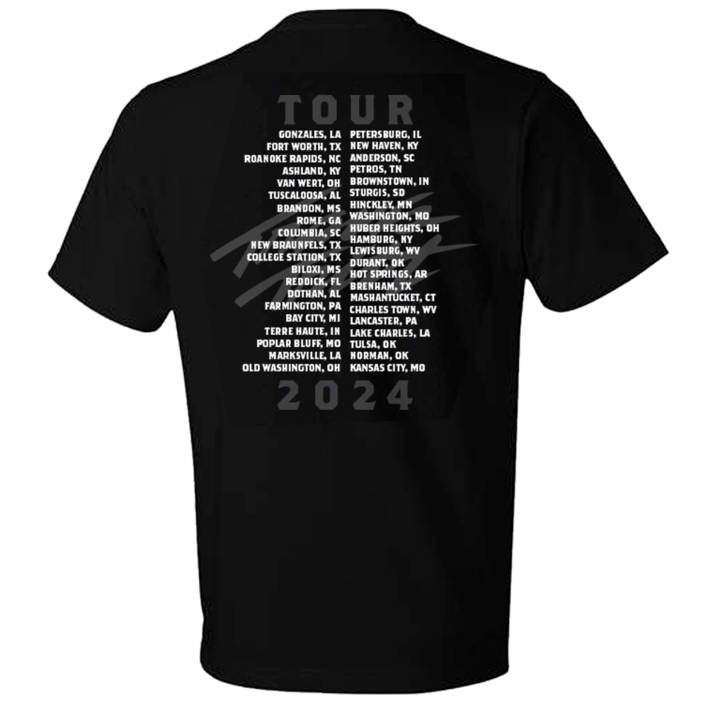 2024 Black Tour Tee