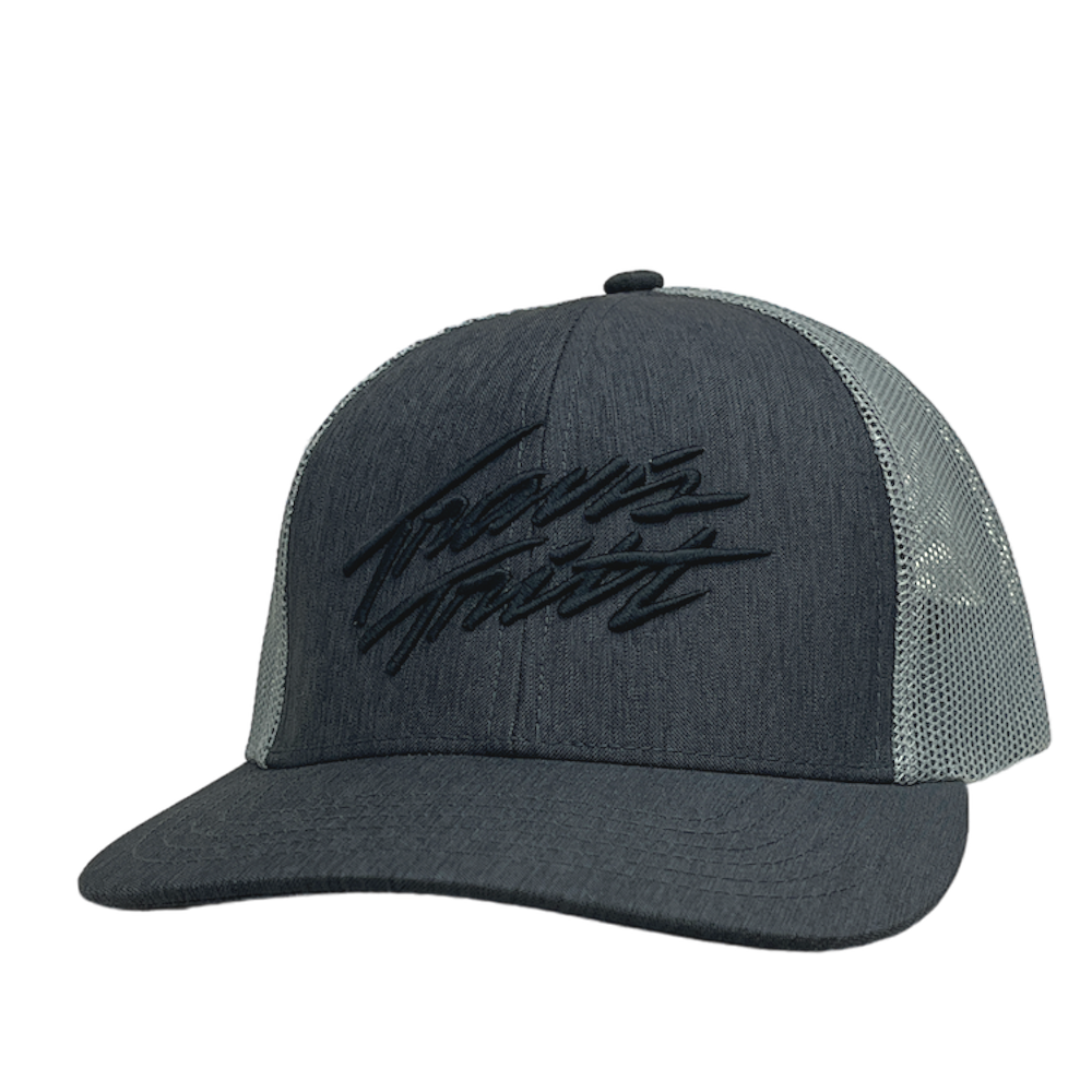 Charcoal Logo Hat