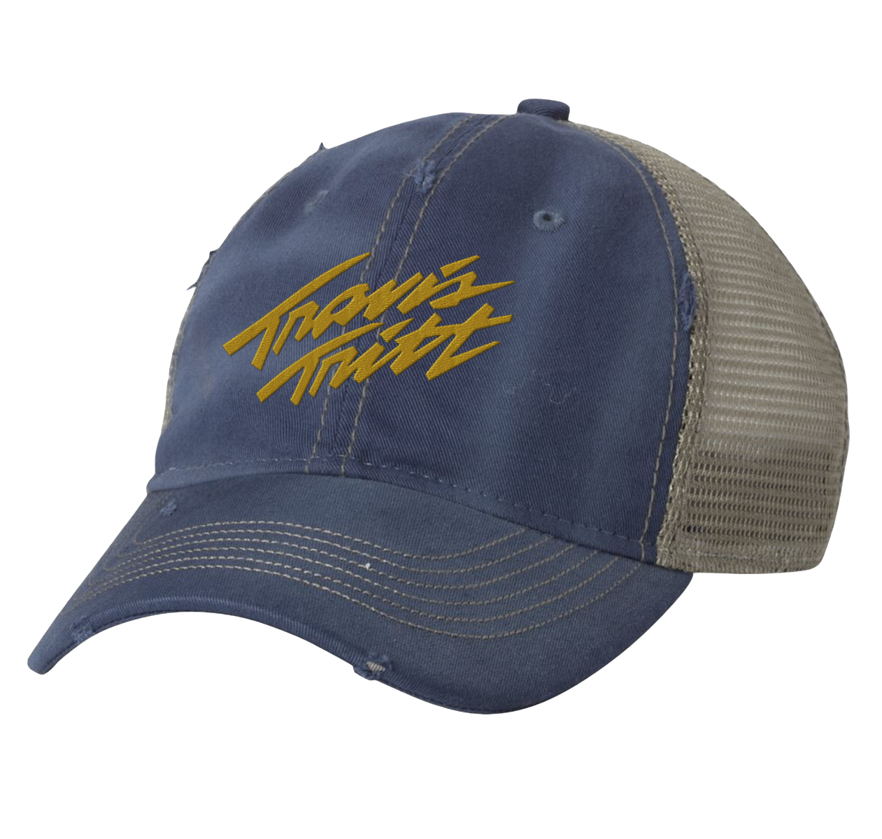 Logo Navy and Khaki Trucker Hat