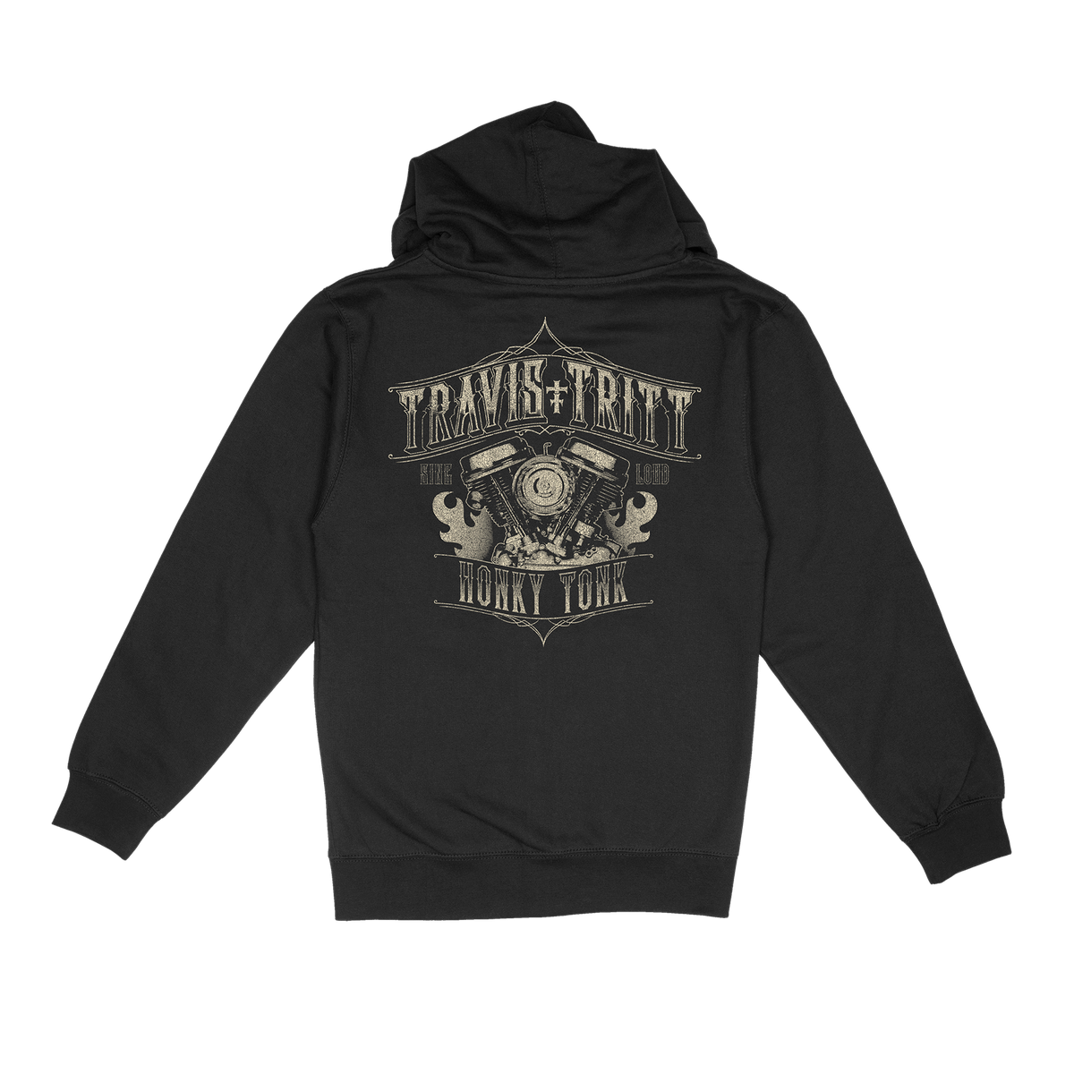 Honky Tonk Engine Zip Hoodie