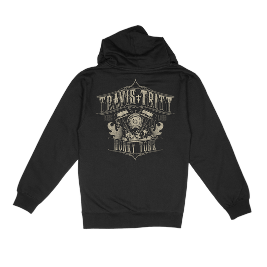 Honky Tonk Engine Zip Hoodie